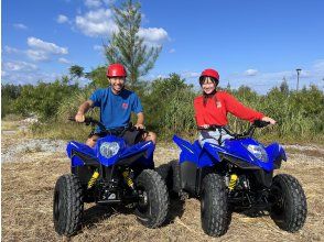 [Northern Okinawa, Sesoko Island, Motobu Town] Resort Buggy Adventure ★ A luxurious experience of Okinawa's nature ♪ Participation OK for ages 4 and up! Forest and Sea Course @ Sesoko Beach ATV 