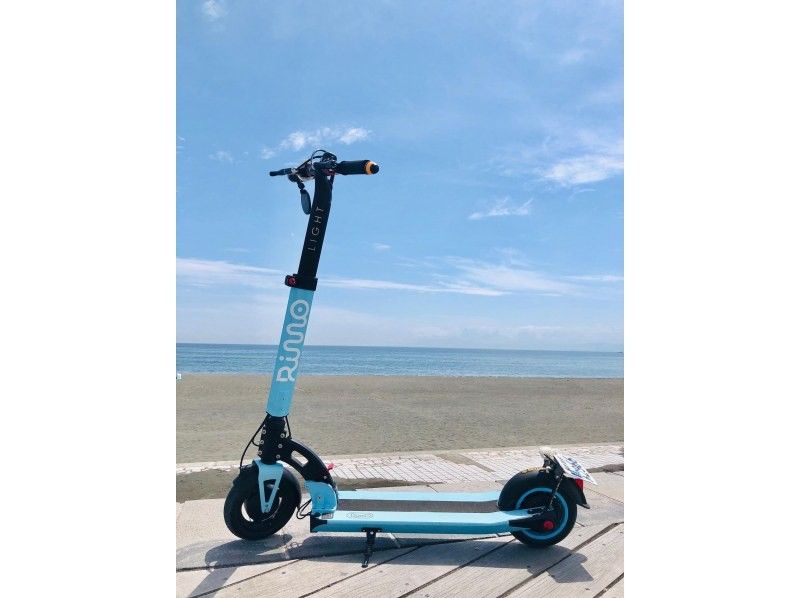 [Kanagawa/Shonan] Electric kickboard experience/sea! Enoshima! Ocean View! Cafe! Enjoy the Shonan area with great photos! Recommended for groups and couples!の紹介画像