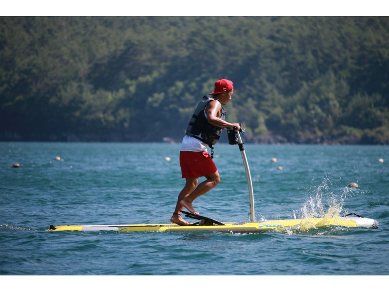 [Yamanashi/Lake Saiko] Standing rowing SUP water training tour 60 minutesの紹介画像
