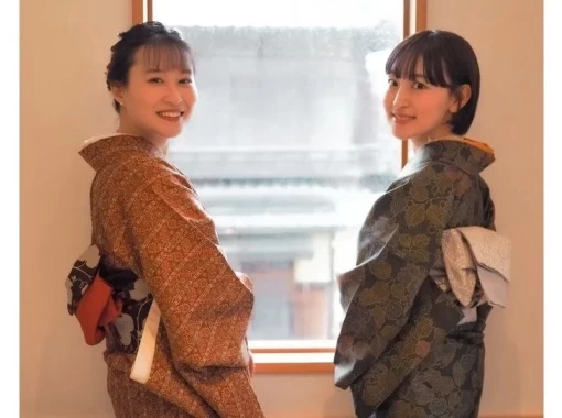 [Kyoto/Around Kyoto Station] Kimono and yukata rental "Ladies' plan" Come empty-handed ☆ 1 minute walk from Kyoto Station!の画像