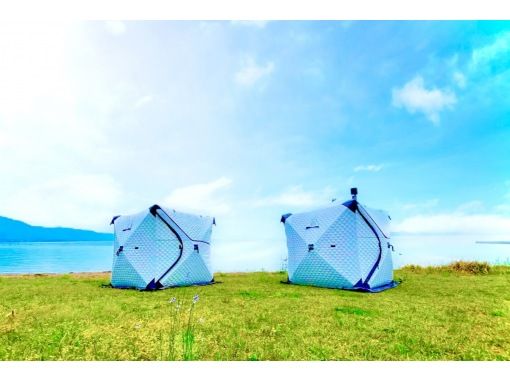 【滋賀・琵琶湖】日本１大きな水風呂&天然地下水で整うテントサウナの画像