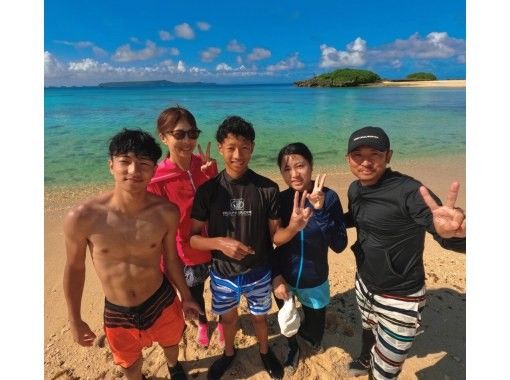 【3小時包船推薦方案】無人島+2個浮潛點。當天空手而來！提供洗手間。 3歲以下兒童免費。の画像