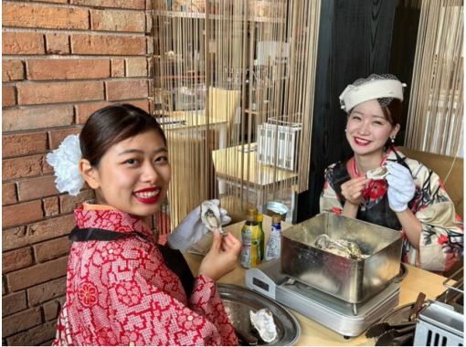 [Miyagi Prefecture/Matsushima Town] All-you-can-eat oysters while wearing a kimono at Matsushima Imperial Villa/Matsushimaの画像