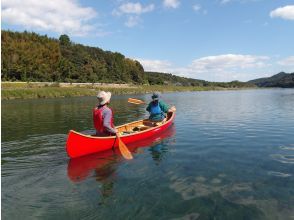 [Misato Town, Miyazaki Prefecture] Pair discount, canvas canoe & SUP, lake picnic, drinks and snacks included
