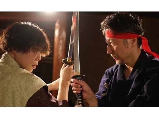 [浅草][私人]演员的武士表演和武士体验套装！の画像