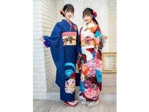 [Tokyo/Sensoji Temple] Save 30,800 yen★ Furisode rental that will make your special day look gorgeous