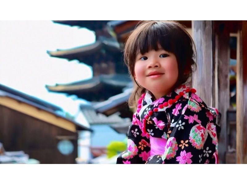 SALE! [Kyoto, Kiyomizu-dera Temple] *Kids plan Kimono and yukata rental* No need to bring anything! Everything you need for dressing is provided♪の紹介画像