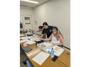 [Ginza/Tsukiji area] Calligraphy experience and work creation. Receive hard-to-find professional worksの画像