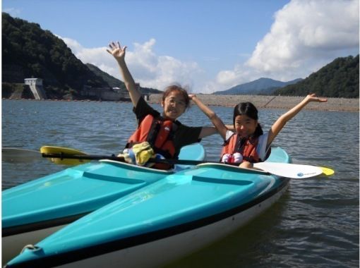 [Minakami/Gunma] Canoe tour for ages 3 and up! A leisurely canoe tour on the lake (half day) Free photos taken during the tour! Your dog can ride too!の画像