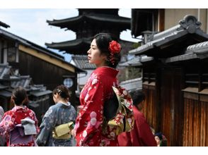 【간사이 · 오사카 / 교토 / 나라] 기모노를 입고 간사이 지역의 역사있는 도시와 자연을 즐기자! (기모노 1일 플랜)