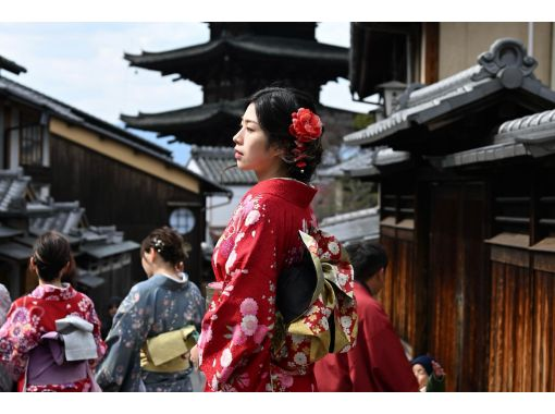 [คันไซ/โอซาก้า/เกียวโต/นารา] เพลิดเพลินกับเมืองประวัติศาสตร์และธรรมชาติของพื้นที่คันไซขณะสวมชุดกิโมโน! (แผนชุดกิโมโน 1 วัน)の画像