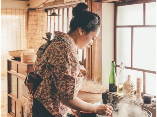 【東京/大田区】100年前の台所で、着物でかまど & 昔の調理器具体験！の画像