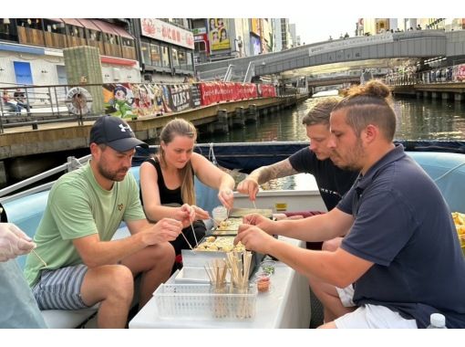[From Osaka/Dotonbori] Takoyaki cruiseの画像