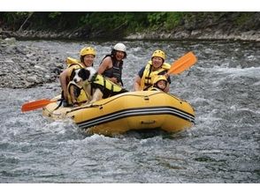 [Hokkaido-Hidaka] torrent in the Saru river Rafting