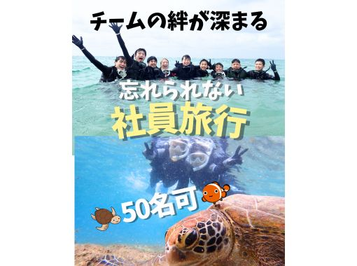 那覇から約30分【送迎可・初心者向け・3～70歳】☆100種類以上お魚＆ウミガメがいる天然水族館ツアー☆ドローン無料撮影の画像