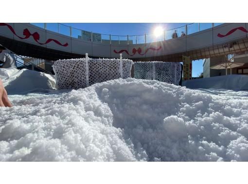 【埼玉・越谷】今年初の雪遊び　溶けない雪のスノーパークの画像