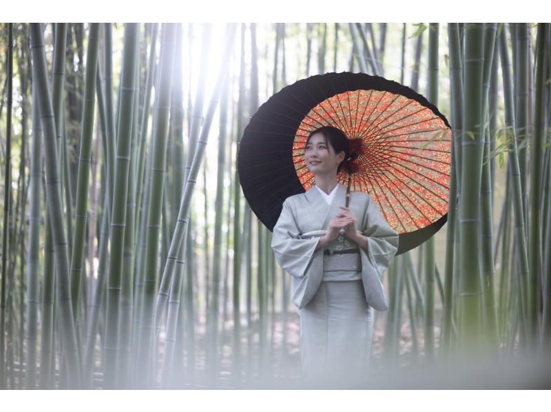 [Location in Ooku] Cinematic movie & higher-grade adult photos taken in the bamboo forest and garden of Arashiyama/Rakuoinの紹介画像