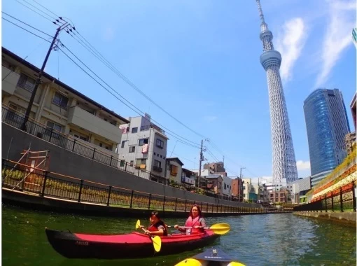 [Tokyo/Sumida-ku] Urban outdoor! Skytree canoe tour! (Near JR Sobu Line Hirai Station)の画像