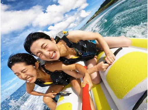 【沖縄・名護】《 沖縄で唯一！絶叫好き専門のマリンスポーツ 》４つの大絶叫！マリンアタックの画像