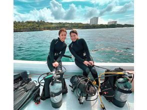 [Okinawa Headquarters/Minna Island or Sesoko Island] Boat experience diving for beginners 1 diveの画像
