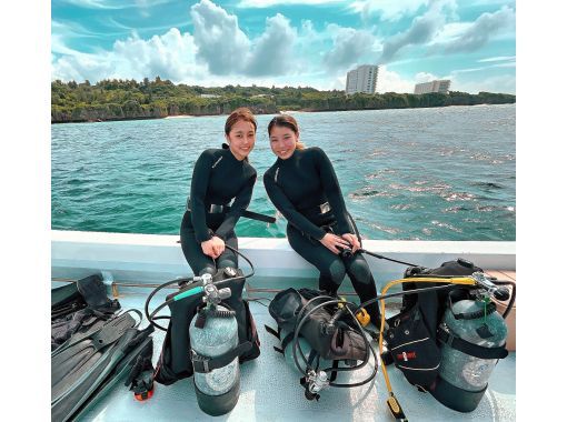 【沖縄本部・水納島 or 瀬底島 】初心者対応ボート体験ダイビング　2ダイブの画像