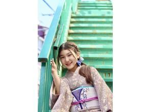 [SALE] Kimono is a hundred times more fun! Learn beautiful kimono manners from an actress! Have a fun matcha experience and wear a kimono beautifully!