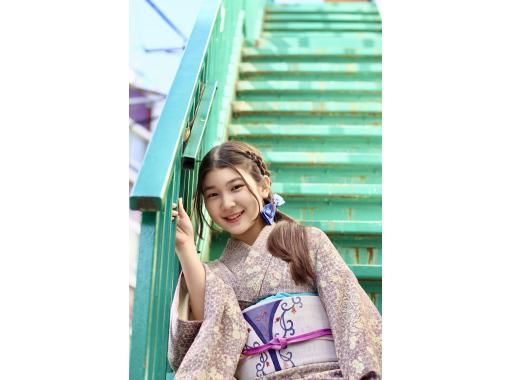 [SALE] Kimono is a hundred times more fun! Learn beautiful kimono manners from an actress! Have a fun matcha experience and wear a kimono beautifully!の画像