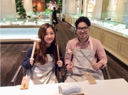 【大阪・心斎橋】世界で1つだけの手作りシルバーリング制作体験！ペアリングもおすすめ♪の画像