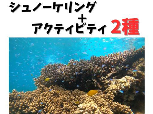 [Fully Private] Choose your own way to enjoy "Snorkeling tour on a private boat" + "Choose from 2 types of marine activities"の画像