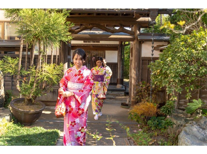 [Chiba/Narita] Japanese culture experience Kimono & Japanese sweets making <Transportation from Narita & guide included>の紹介画像