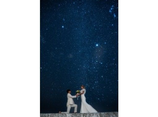 [Okinawa/Miyakojima] Starry sky wedding photo⭐︎Create memories of a lifetime.の画像