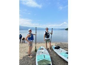 [Hokkaido, Lake Kussharo] SUP cruising & hot spring egg experience tour! Boiled egg SUP tour in the spring waters of Lake Kussharo! | Photos of the tour included