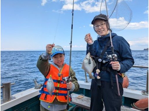 3/24～5/25 Otaru offshore flounder fishing experience. Fishing guide included, beginners are welcome! Come empty-handed!の画像