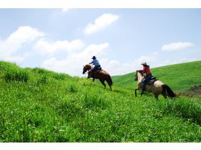 949 [Aso] Horseback riding experience (Horse trekking: Wild West course)