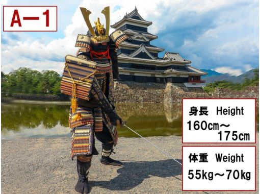 【長野・松本】本格甲冑（鉄製）コース　～本格甲冑で松本城に出陣！～の画像