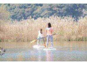 [Shiga/Omihachiman] Spring sale underway ☆Suigo SUP cruise in Azuchihachiman, one of the eight scenic views of Lake Biwa☆ Suigo SUP cruise! !!2 hour courseの画像