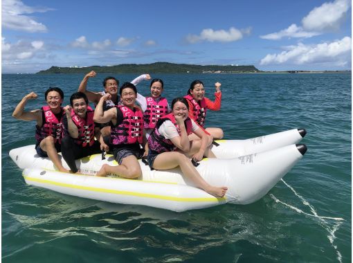 You can even go to a deserted island! [Okinawa, Uruma City] Very popular! 2 hours of custom-made marine sports ★ Very popular with couples ★ and groups ★! If you're unsure, you can't go wrong!の画像