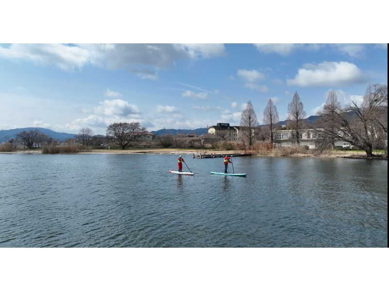 [NEW] “Lake adventure that connects bonds! Drone & SUP commemorative photo shoot plan | With your dog…/groups/couples/newlyweds/single people are welcome!の紹介画像
