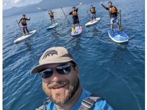 [Hokkaido, Sapporo, Chitose SUP experience] 100% English guided! SUP cruising on Lake Shikotsu, Japan's best water quality for 11 consecutive years! SIJ certified schoolの画像