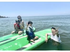 [Kanagawa/Shonan] SUP play that families and children can enjoy together! Balance playing in the river at a depth where your feet can touch the ground!