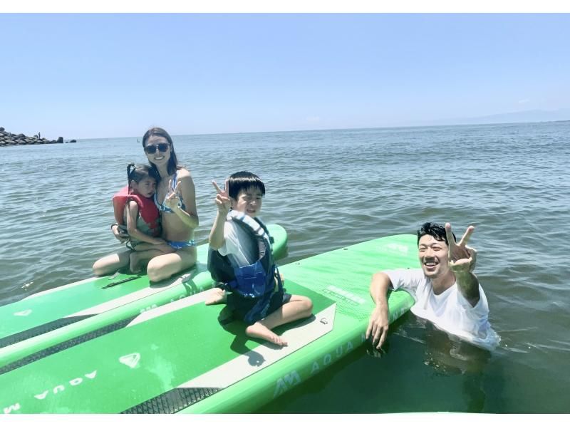 【神奈川・湘南】家族、親子で楽しめるサップ遊び‼︎足の着く深さで、バランス川遊び!