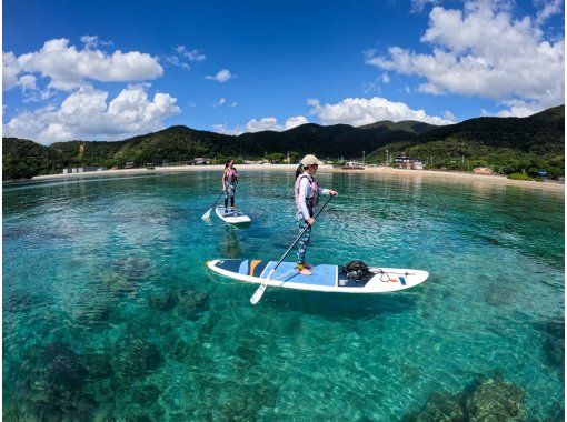 [Enjoy SUP rental plan on the natural heritage site of Amami Oshima] 3 hours in the morning or afternoon. Beginners and men are welcome!の画像