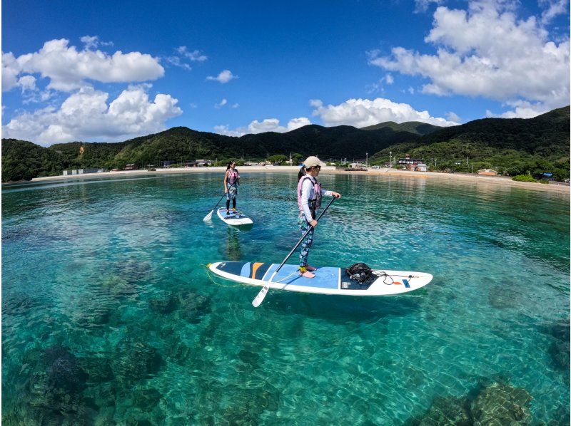 Enjoy SUP rental plan on the natural heritage site of Amami Oshima