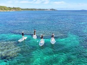 【沖縄・宮古島】1組貸切クリアSUP 初心者OK｜ドローン撮影＆返金保証