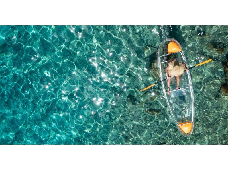 [Okinawa, Miyakojima] Private clear kayak tour ☆ Limited to one group ☆ Drone photography included ☆ Maximum freedom ☆の紹介画像