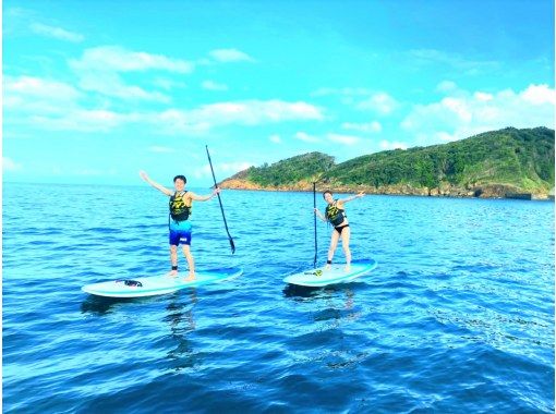 [Shizuoka, Shimoda/Oura Beach] SUP experience 120 minutes & snorkeling with instructor guide ☆の画像