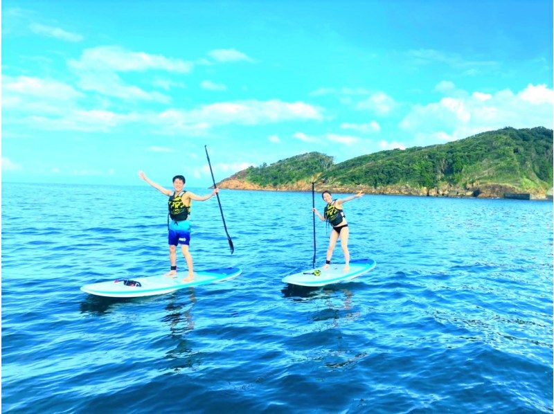[Shizuoka, Shimoda/Oura Beach] SUP experience 120 minutes & snorkeling with instructor guide ☆の紹介画像