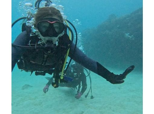 【沖縄北部・ゴリラチョップ】　美ら海水族館近く、初心者OK！ビーチから行く体験ダイビング！送迎も可能！の画像