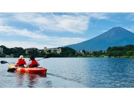 【山梨・河口湖】年末年始限定！富士山が高確率で見えるカヤックツアー！幻想的な風景を堪能ツアー　気持ちの良い朝活！の画像