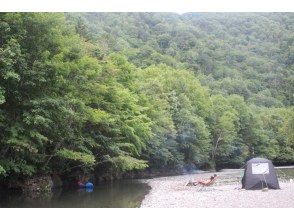 [Hokkaido, Hidaka] Experience a tent sauna in the crystal clear Chiroro River! Limited to one group (one rental)の画像